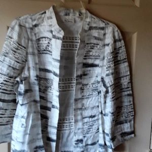 Chico's Open Weave Jacket